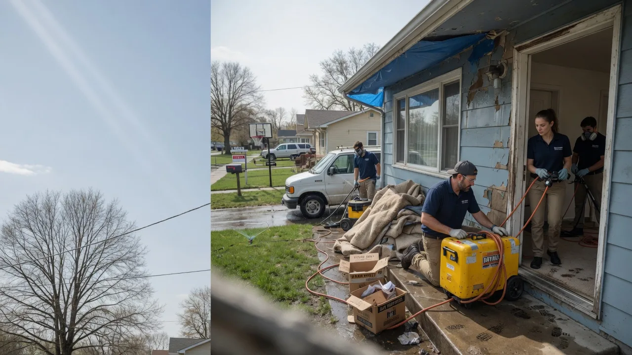 Basement Flood Cleanup in Capron, VA near me